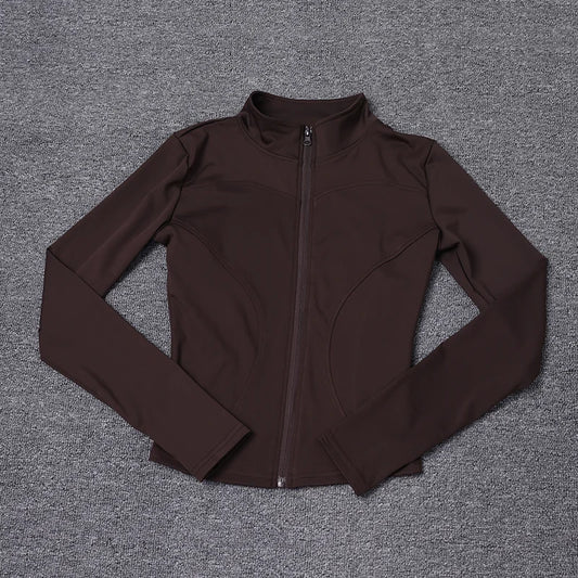 Women's Sport Jacket | Long Sleeve Gym Training – Yoga & Outdoor