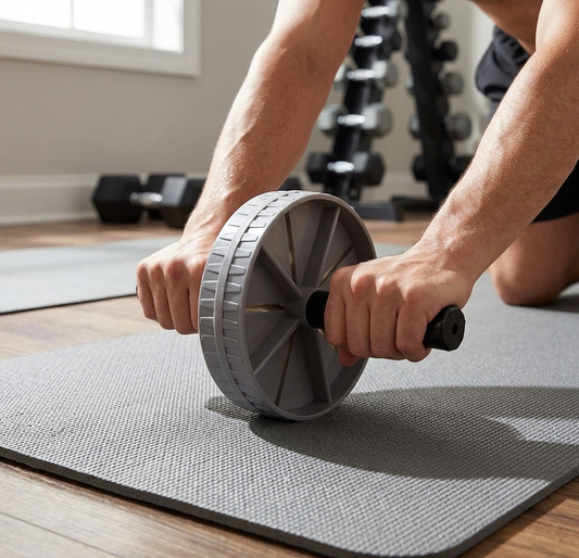 Ab Roller Wheel | Heavy-Duty Silent Core Trainer