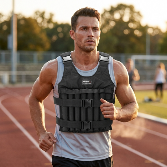 Adjustable Weighted Vest | Up to 110lbs – Bodyweight Upgrade