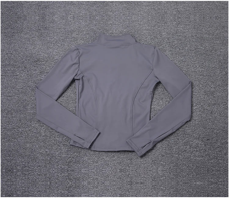 Women's Sport Jacket | Long Sleeve Gym Training – Yoga & Outdoor