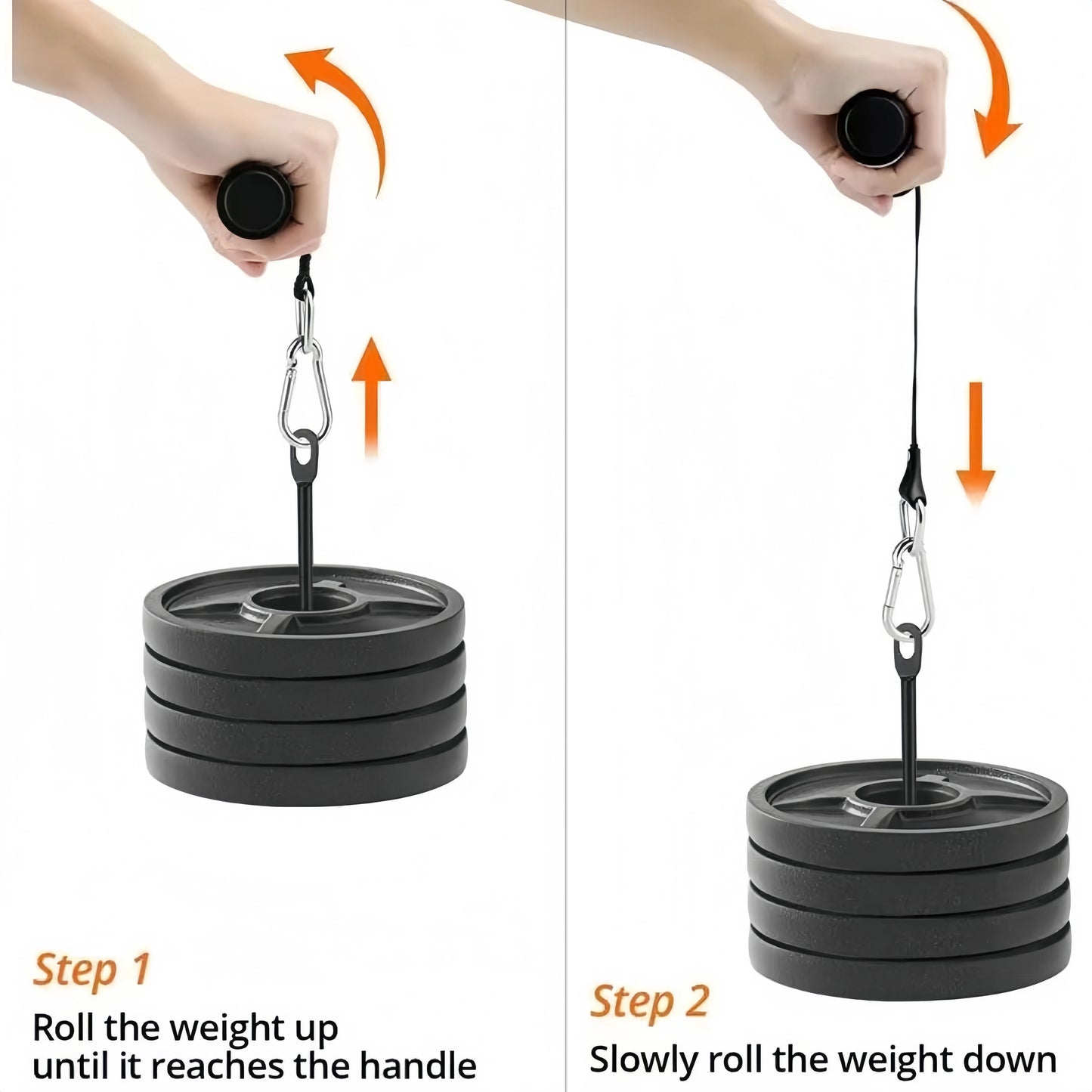 Forearm Blaster | Wrist & Grip Strength Trainer – Weight Lifting