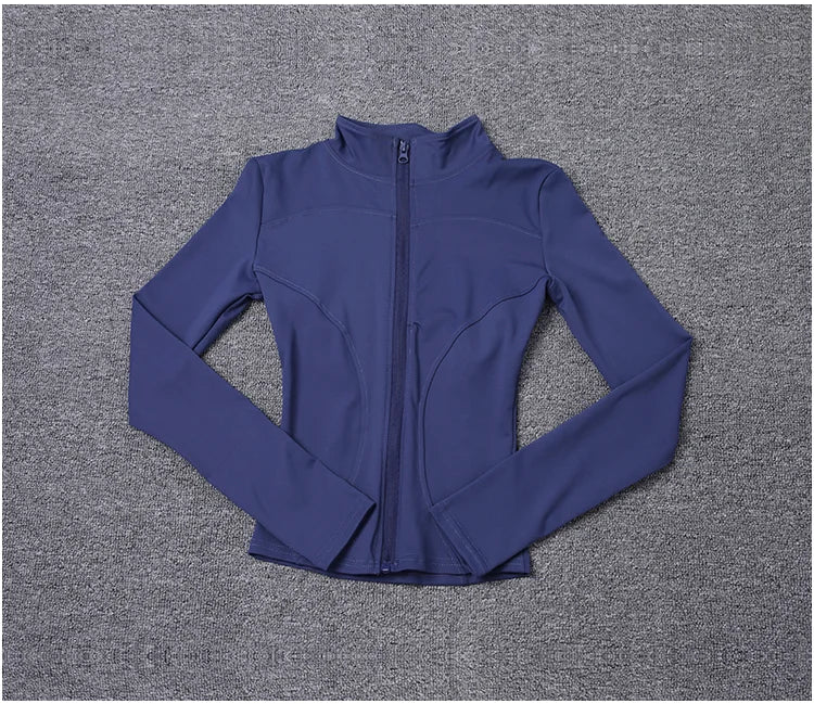 Women's Sport Jacket | Long Sleeve Gym Training – Yoga & Outdoor
