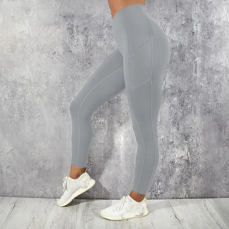 Women's High Waist Yoga Leggings | Pocket – Butt Lift
