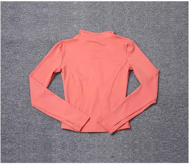 Women's Sport Jacket | Long Sleeve Gym Training – Yoga & Outdoor