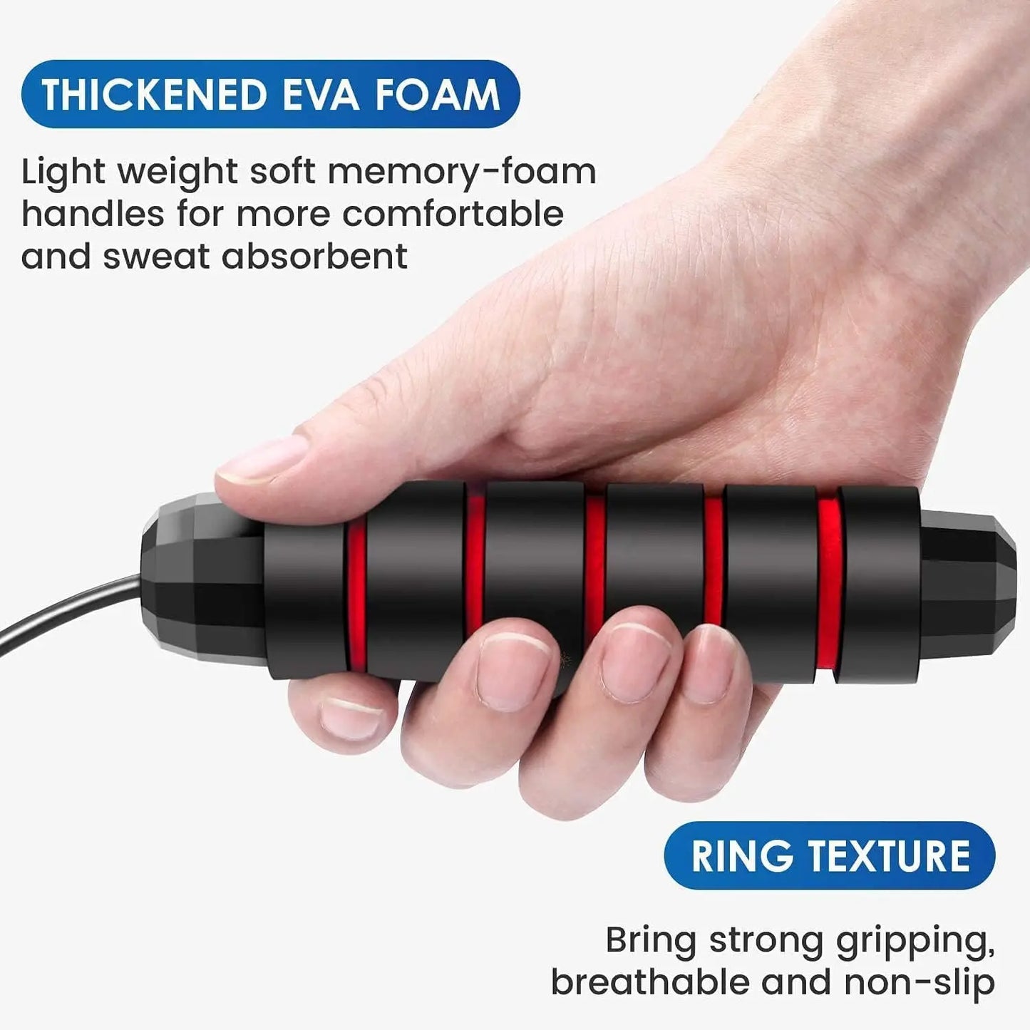 Speed Jump Rope | Adjustable Ball Bearing – 3 Styles