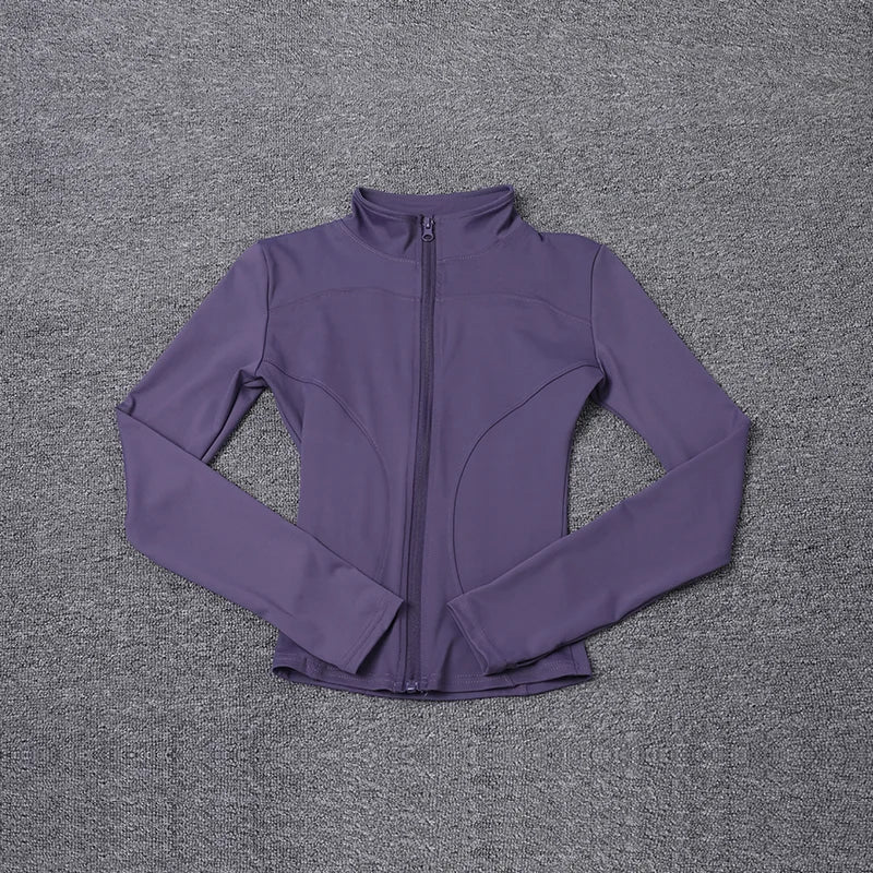 Women's Sport Jacket | Long Sleeve Gym Training – Yoga & Outdoor
