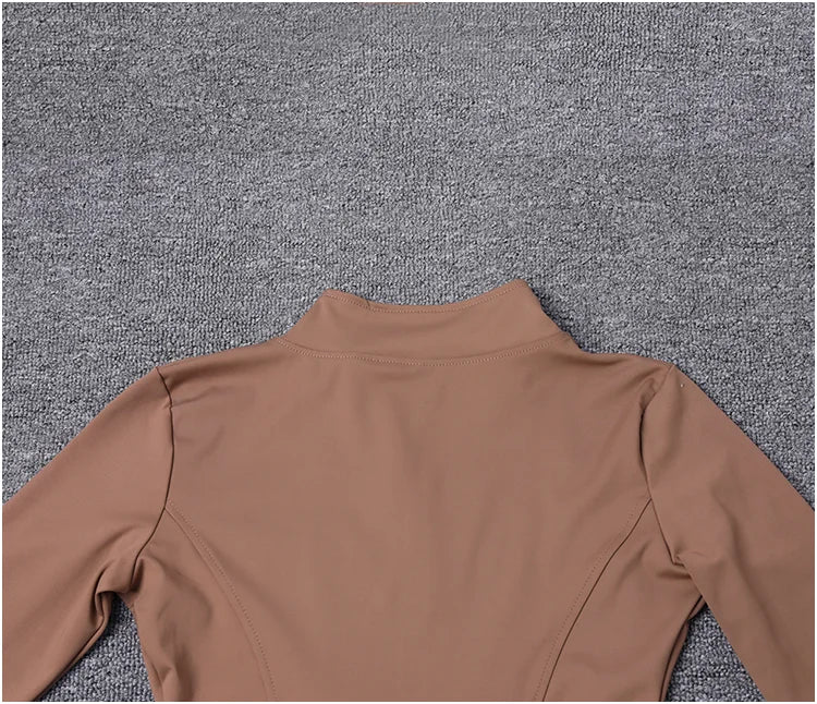 Women's Sport Jacket | Long Sleeve Gym Training – Yoga & Outdoor