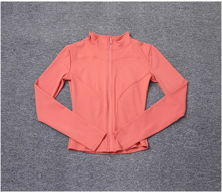 Women's Sport Jacket | Long Sleeve Gym Training – Yoga & Outdoor
