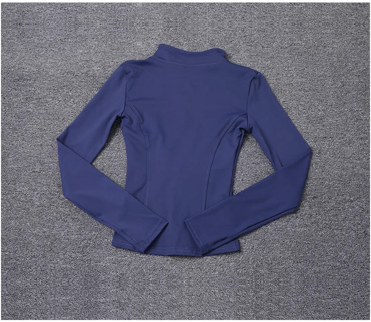 Women's Sport Jacket | Long Sleeve Gym Training – Yoga & Outdoor