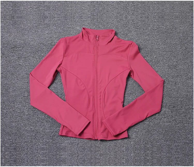 Women's Sport Jacket | Long Sleeve Gym Training – Yoga & Outdoor