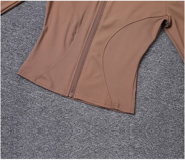 Women's Sport Jacket | Long Sleeve Gym Training – Yoga & Outdoor