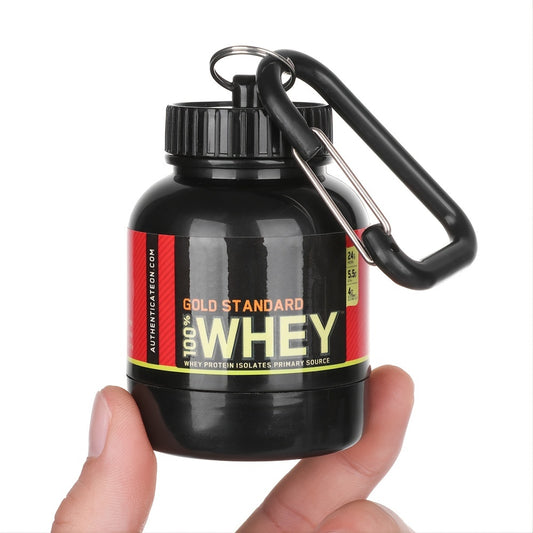 Portable Protein Powder Container | Leakproof Storage – Gym & Travel