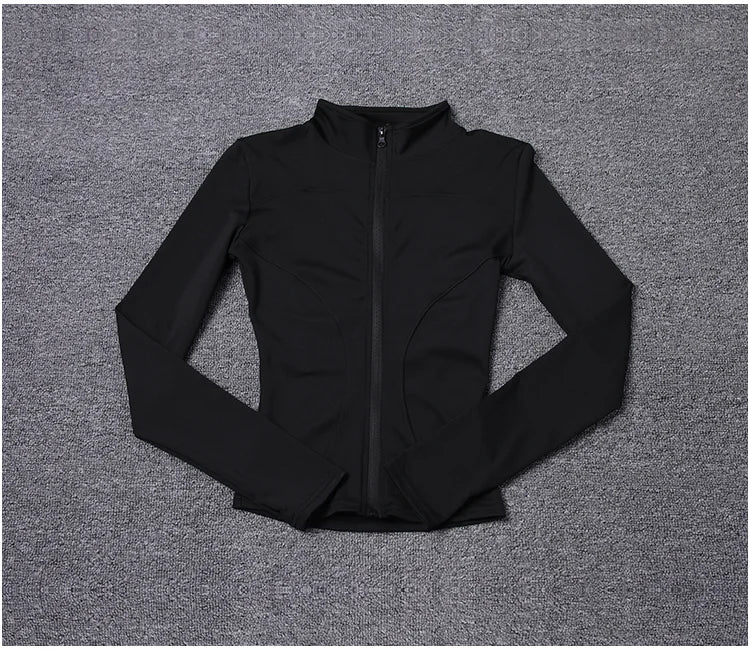 Women's Sport Jacket | Long Sleeve Gym Training – Yoga & Outdoor