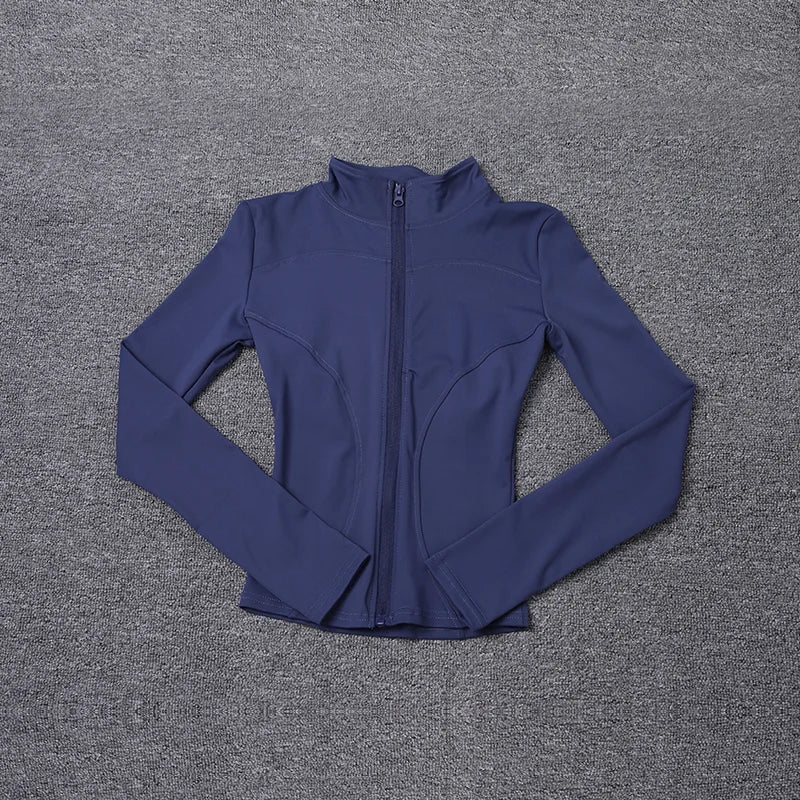 Women's Sport Jacket | Long Sleeve Gym Training – Yoga & Outdoor