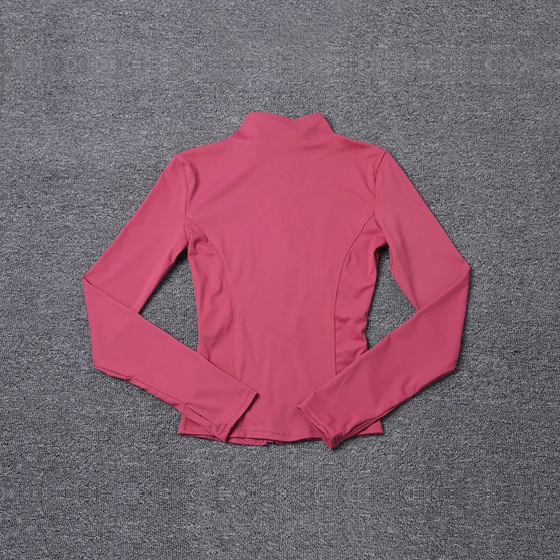 Women's Sport Jacket | Long Sleeve Gym Training – Yoga & Outdoor