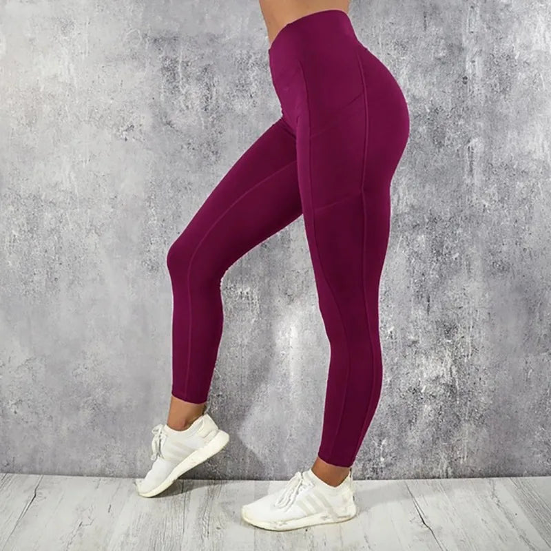 Women's High Waist Yoga Leggings | Pocket – Butt Lift