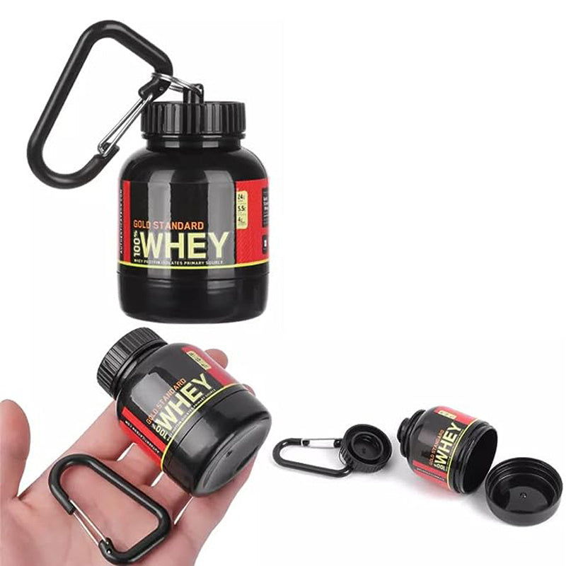 Portable Protein Powder Container | Leakproof Storage – Gym & Travel