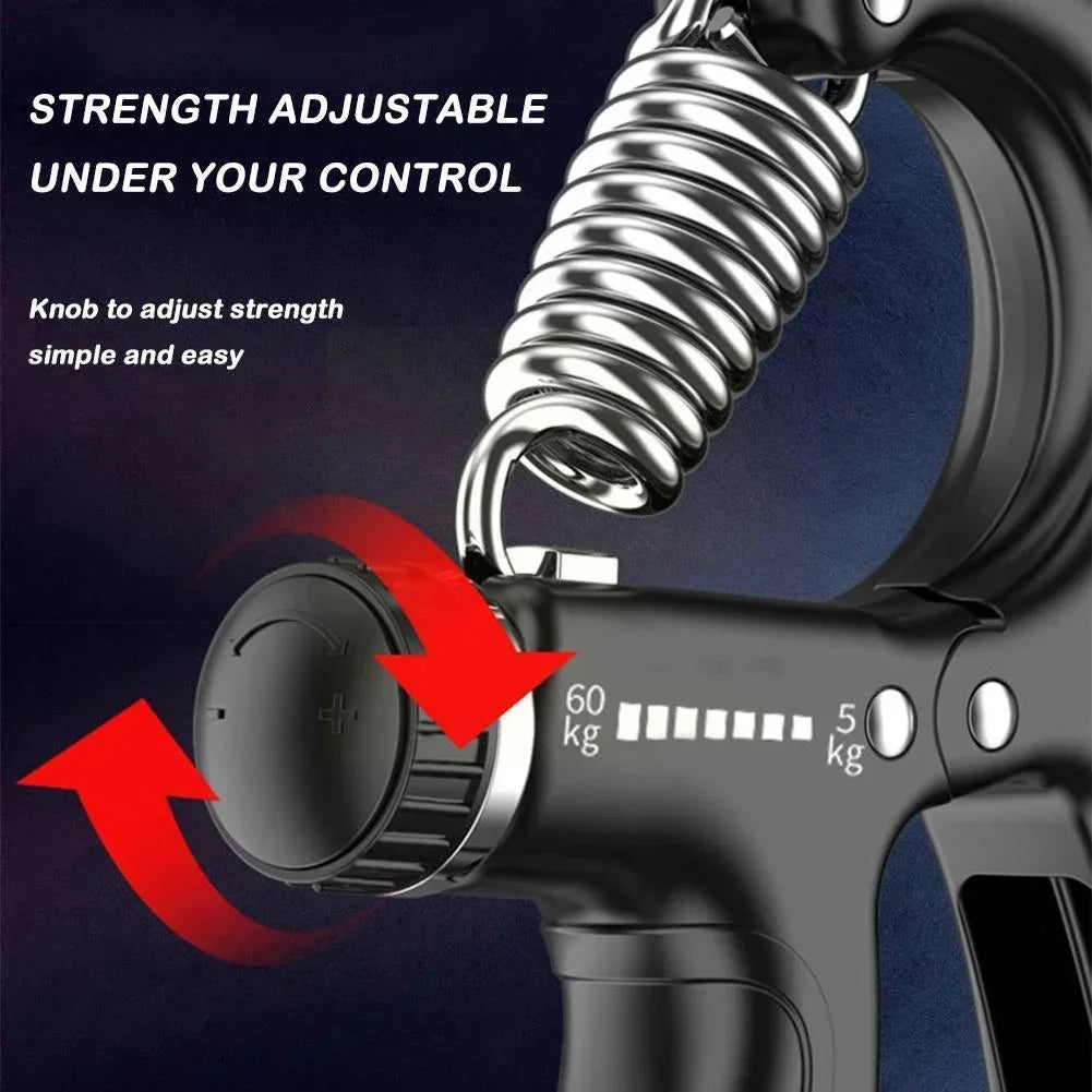 Adjustable Grip Strength Trainer | Forearm & Hand Exerciser