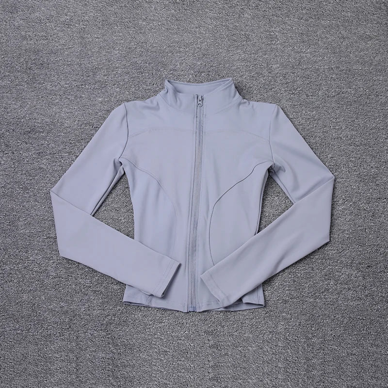 Women's Sport Jacket | Long Sleeve Gym Training – Yoga & Outdoor