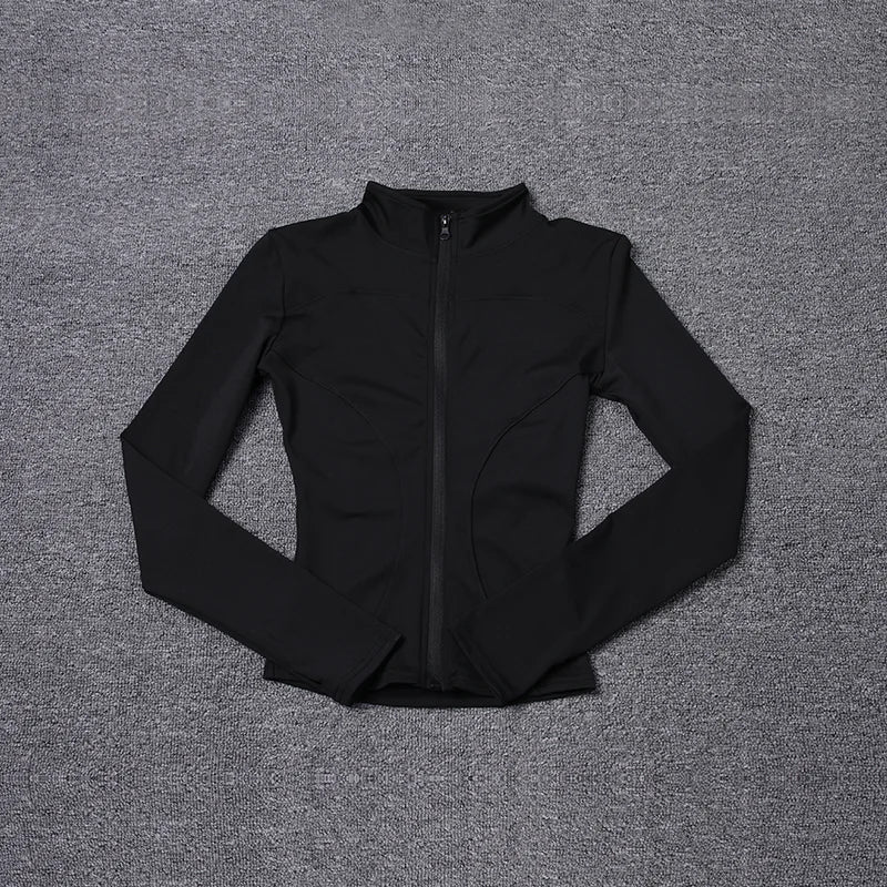 Women's Sport Jacket | Long Sleeve Gym Training – Yoga & Outdoor