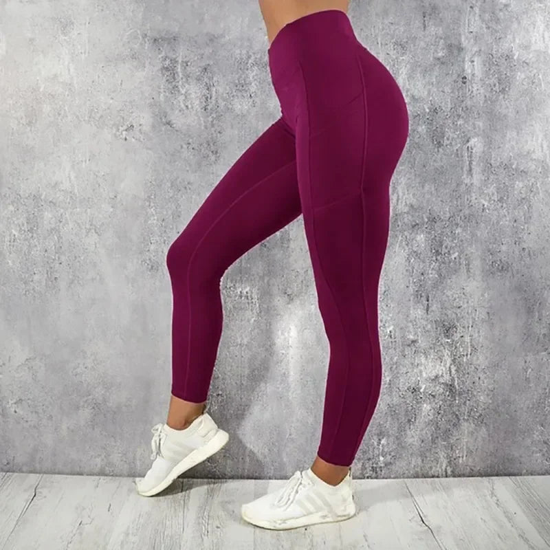 Women's High Waist Yoga Leggings | Pocket – Butt Lift