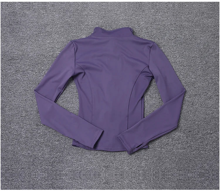 Women's Sport Jacket | Long Sleeve Gym Training – Yoga & Outdoor