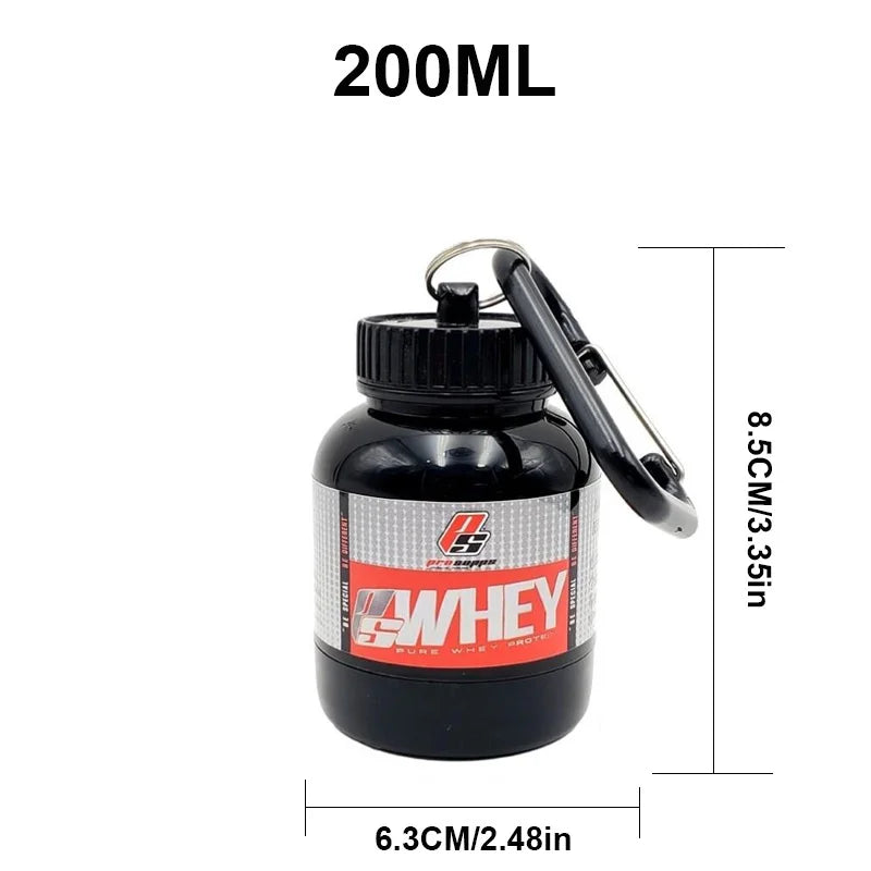 Portable Protein Powder Container | Leakproof Storage – Gym & Travel