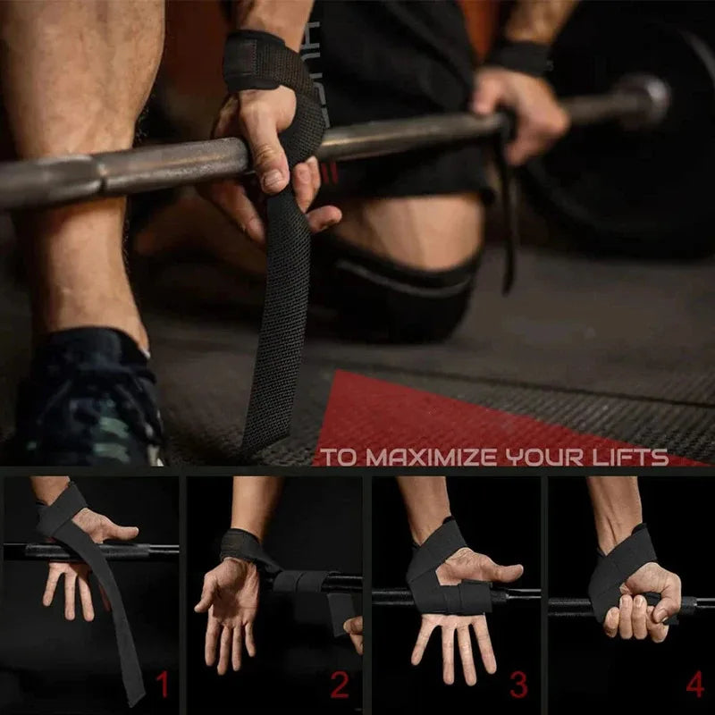 Men's Heavy Duty Wrist Wraps | Powerlifting Support – 18"