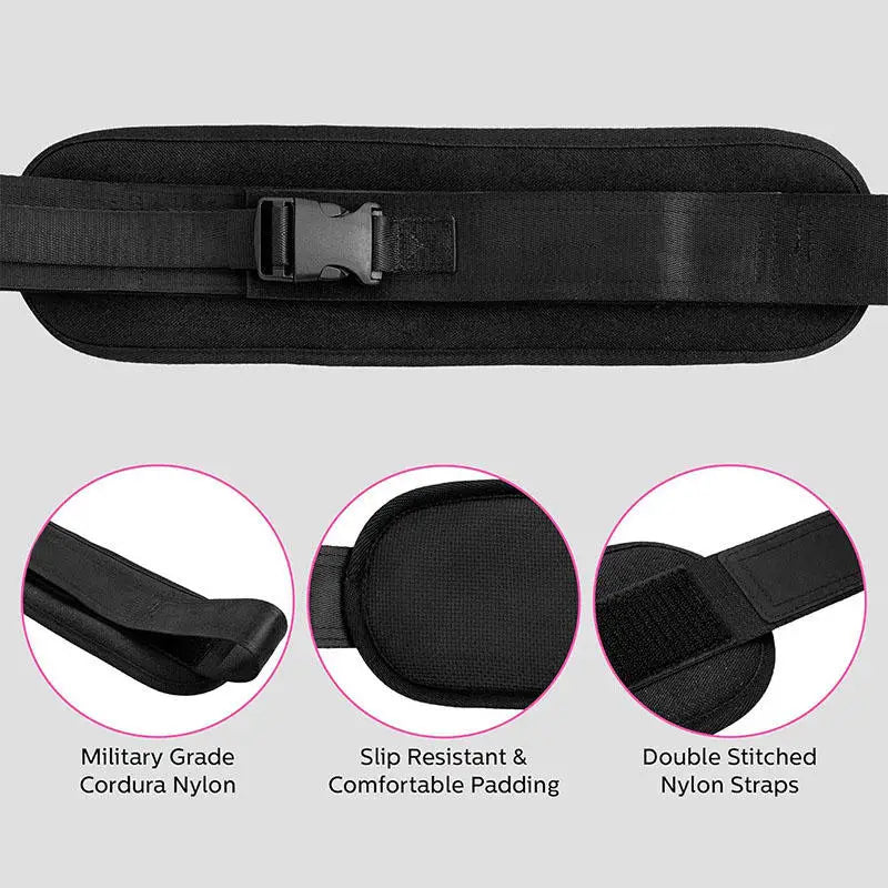 Hip Thrust Belt | Glute Trainer for Dumbbells – Adjustable