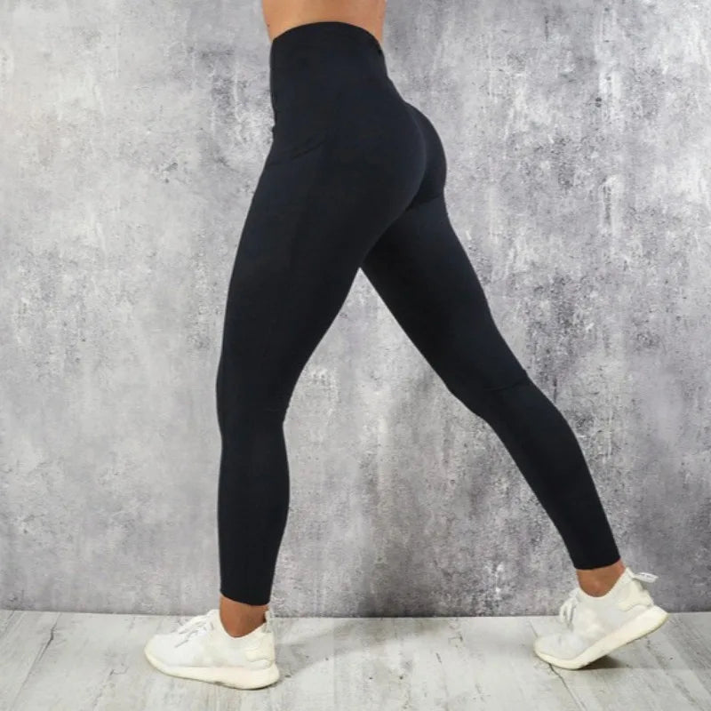 Women's High Waist Yoga Leggings | Pocket – Butt Lift