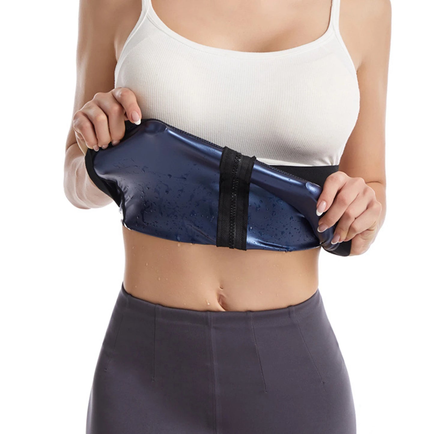 Waist Trimmer Belt | Neoprene Sauna Sweat – Slimming Support