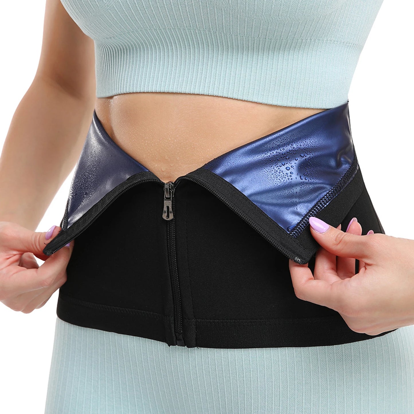 Waist Trimmer Belt | Neoprene Sauna Sweat – Slimming Support