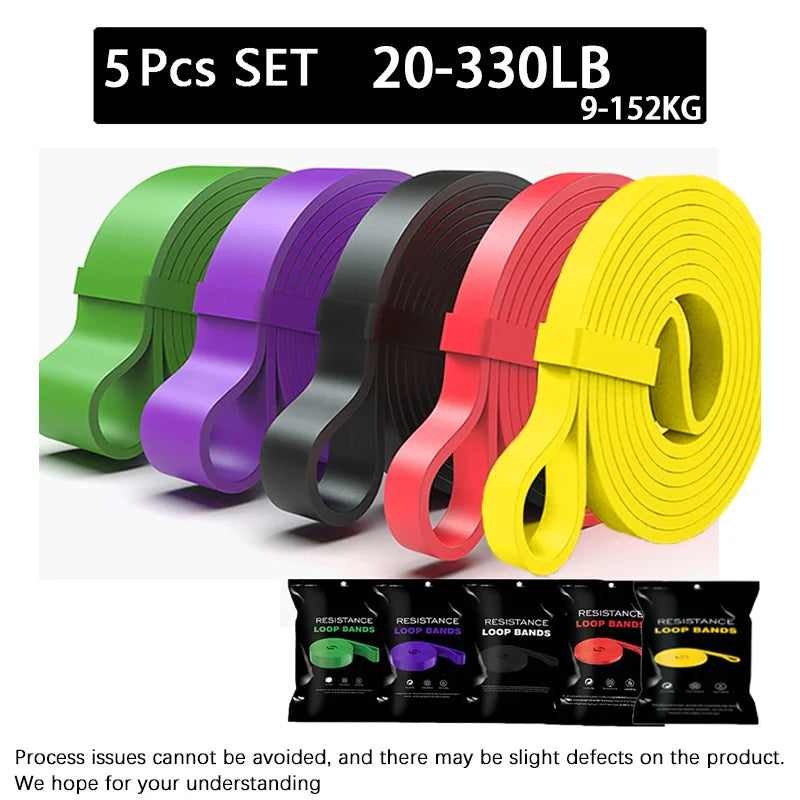 Pull-Up Resistance Band | Heavy Duty Latex Loop – 7 Levels