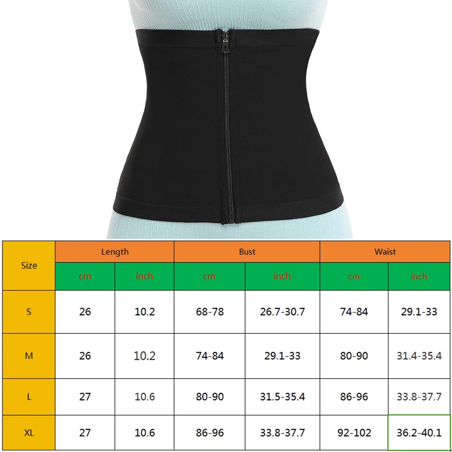 Waist Trimmer Belt | Neoprene Sauna Sweat – Slimming Support