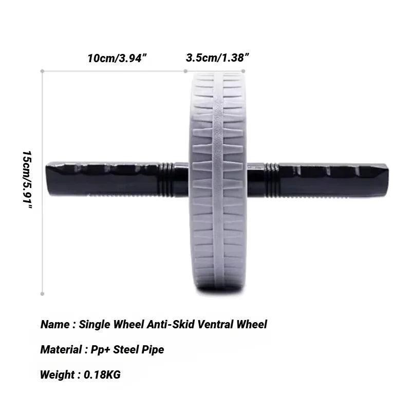 Ab Roller Wheel | Heavy-Duty Silent Core Trainer