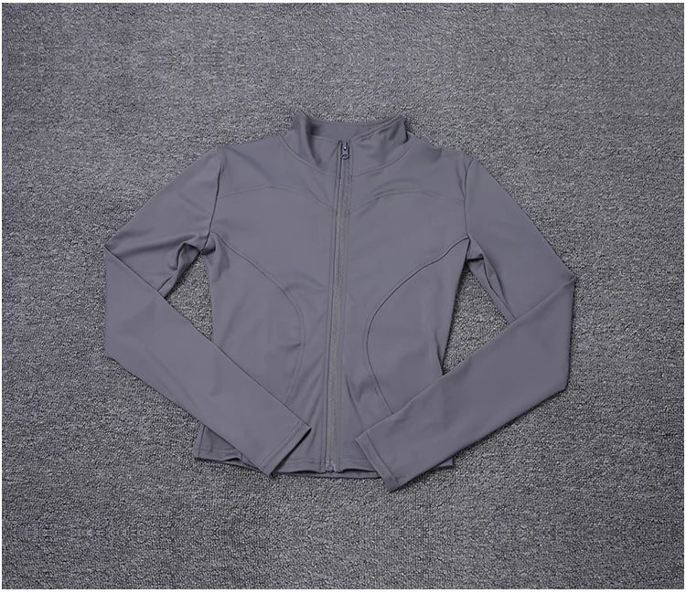 Women's Sport Jacket | Long Sleeve Gym Training – Yoga & Outdoor