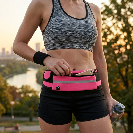 women running belt waist bag fitness phone holder